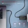 Axagon BUCM32-CM05AB SPEED+ USB-C <> USB-C 20Gbps/100W laidas 0,5 m