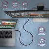 Axagon BUCM32-CM05AB SPEED+ USB-C <> USB-C 20Gbps/100W laidas 0,5 m