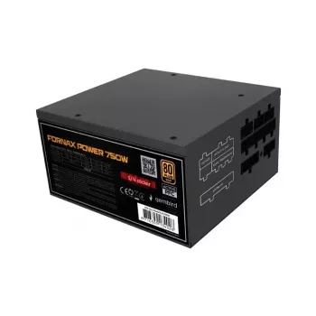 Maitinimo šaltinis GEMBIRD Fornax Power 750W ATX 80 PLUS Gold modulinis 12 cm ventiliatorius EPS 4+4pin PCIe 6+2pin SATA jungtys