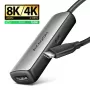 Adapteris Axagon RVC-HI8KPD, USB-C -> HDMI 2.1, 8K/60Hz, 4K/144Hz, HDR10+, PD100W