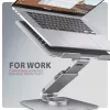 Axagon STND-LR Aliumininis stovas su 360° sukimu nešiojamiesiems kompiuteriams 10 inch–17,3 inch