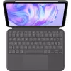 LOGITECH Combo Touch iPad Pro pilkai grafito spalvos QWERTY UK klaviatūros dėklas