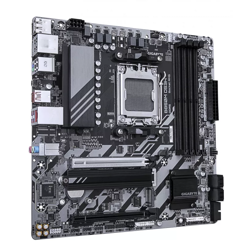 Motininė plokštė GIGABYTE B850M DS3H, AMD AM5, DDR5, PCIe 5.0