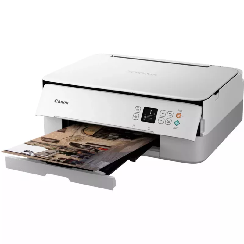 Canon PIXMA TS5351i daugiafunkcis spausdintuvas, rašalinis, A4, 4800 x 1200 DPI, Wi-Fi, baltas