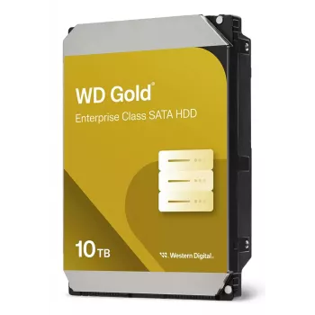 WESTERN DIGITAL WD Gold WD103KRYZ 10TB 3.5 colio vidinis kietasis diskas, SATA 6Gb/s, 7200 aps./min., 512 MB talpykla