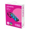 ADATA SC740 1 TB USB Type-C 3.2 Gen 2 (3.1 Gen 2) Juoda, Mėlyna