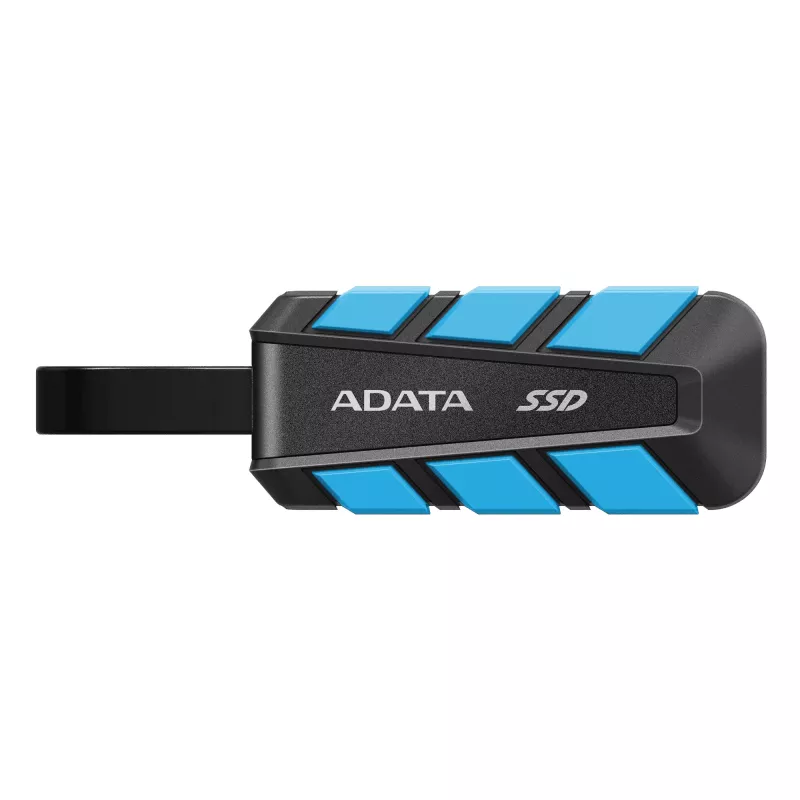 ADATA SC740 2TB išorinis SSD Plug&Go mėlynas 1050/1000 MB/s MIL.STD USB Type-C 3.2 Gen 2 juodas, mėlynas