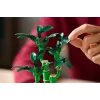 Dekoratyvinis LEGO Icons modelinis augalas — LEGO 10344 Lucky Bamboo Botaninė kolekcija, 325 dalių, 290 mm aukštis