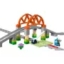 LEGO DUPLO geležinkelio tiltas ir lenkti bėgiai 10426