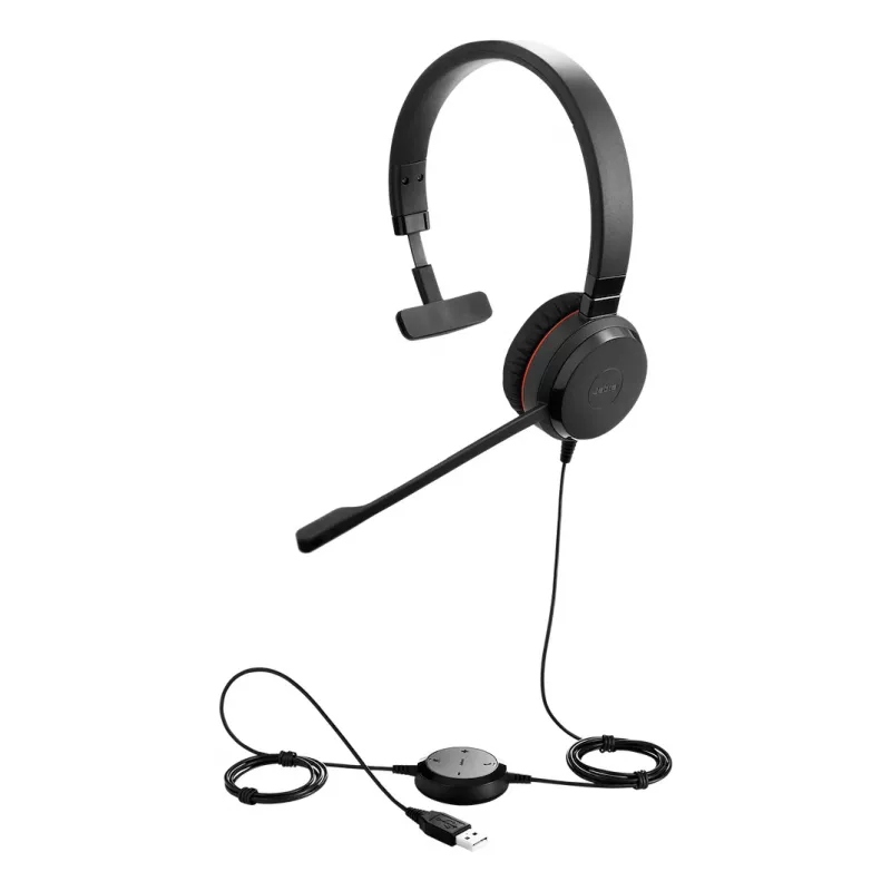 Jabra Evolve 30 II Ausinės su Mikrofonu Laidinės Ant Galvos Biurui/Skambučių Centrui USB Type-C / USB Type-A Juodos