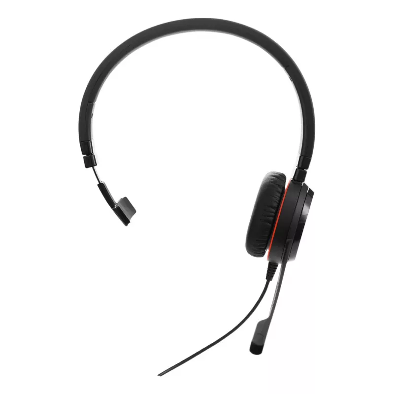 Jabra Evolve 30 II laidinė ausinė antgalvė, biurui / skambučių centrui, USB Type-C / USB Type-A, juoda