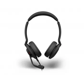 Jabra Evolve2 30 SE ausinės su mikrofonu, laidinės, ant galvos, biurui/skambučių centrui, USB Type-C / USB Type-A, juodos