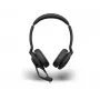 Jabra Evolve2 30 SE ausinės su mikrofonu, laidinės, ant galvos, biurui/skambučių centrui, USB Type-C / USB Type-A, juodos