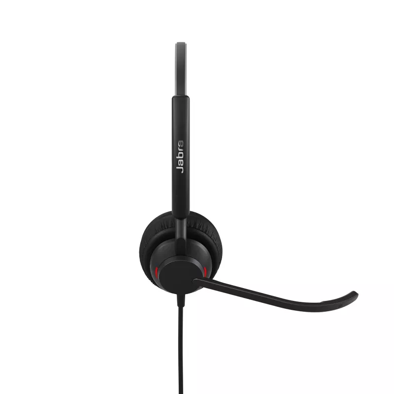 Jabra Engage 40 (Inline Link) USB-C/A UC Stereo, laidinis, biuro/skambučių centrui, 63 g, juoda