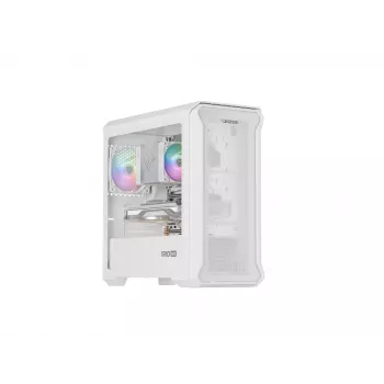 Kompiuterio korpusas GENESIS Irid 503 Mini Tower Skaidrus, Baltas