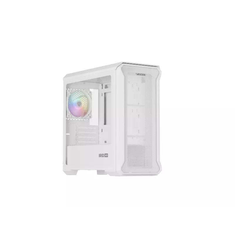 Kompiuterio korpusas GENESIS Irid 503 Mini Tower Skaidrus, Baltas