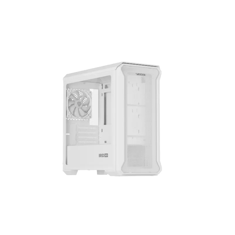 Kompiuterio korpusas GENESIS Irid 503 Mini Tower Skaidrus, Baltas