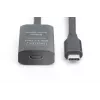 DIGITUS aktyvus USB-C ilginimo kabelis - 5G USB 3.2 Gen1 USB-C - USB-C (kištukas/lizdas) - 5 m
