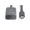DIGITUS aktyvus USB-C ilginimo kabelis - 5G USB 3.2 Gen1 USB-C - USB-C (M/F) - 10m