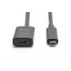 DIGITUS aktyvus USB-C ilginimo kabelis - 10G USB 3.2 Gen2 USB-C - USB-C (M/F) - 5m