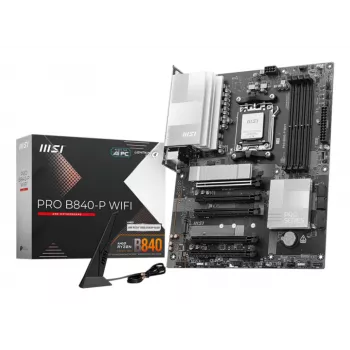MSI PRO B840-P WIFI pagrindinė plokštė AMD B840 lizdas AM5 ATX