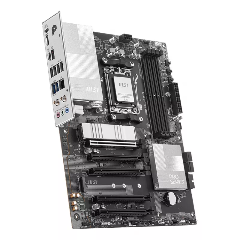 MSI PRO B840-P WIFI pagrindinė plokštė AMD B840 lizdas AM5 ATX