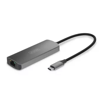 DIGITUS vaizdo signalo praplėtimo rinkinys USB-C – HDMI 4K/120Hz CAT6 30m