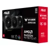 Vaizdo plokštė ASUS TUF Gaming Radeon RX 9070 XT, 16 GB GDDR6, PCIe 5.0, 256 bitų, 3080 MHz
