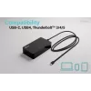 i-tec Universal Charger USB-C PD 3.1 140 W, vidinis, AC, 28 V, 5 A, juoda