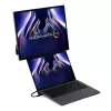 ASUS ZenScreen Fold OLED MQ17QH nešiojamas monitorius, 43,9 cm (17,3 colio), 2560 x 1920 pikselių, Quad HD, sidabrinis