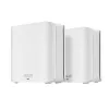ASUS ZenWiFi BD4 (2 komplektas EU+UK) Dviejų juostų (2,4 GHz / 5 GHz) Wi-Fi 7 (802.11be) Baltas Vidinis
