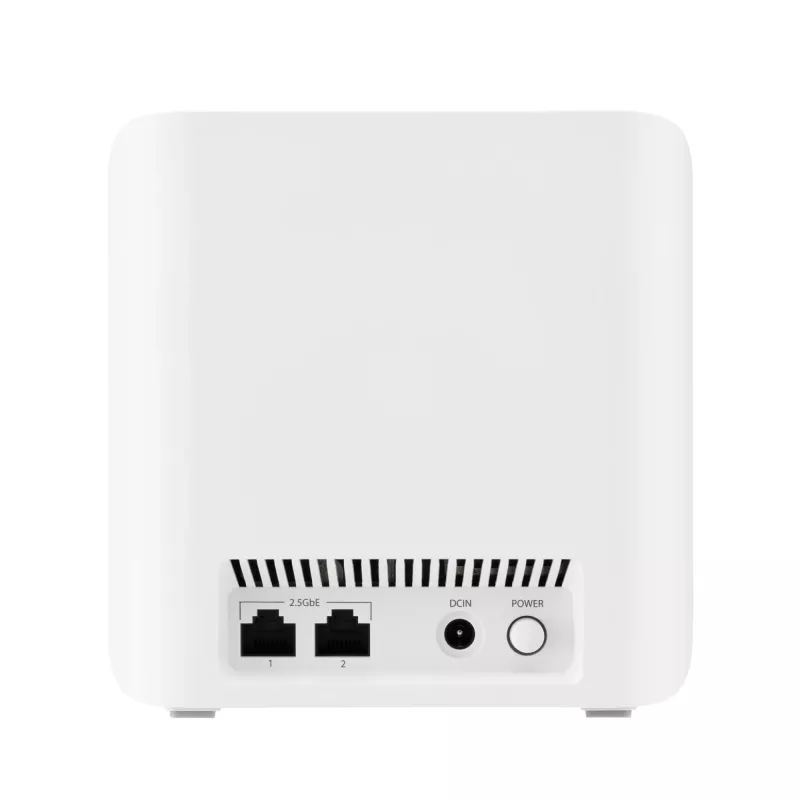 ASUS ZenWiFi BD4 (2 komplektas EU+UK) Dviejų juostų (2,4 GHz / 5 GHz) Wi-Fi 7 (802.11be) Baltas Vidinis