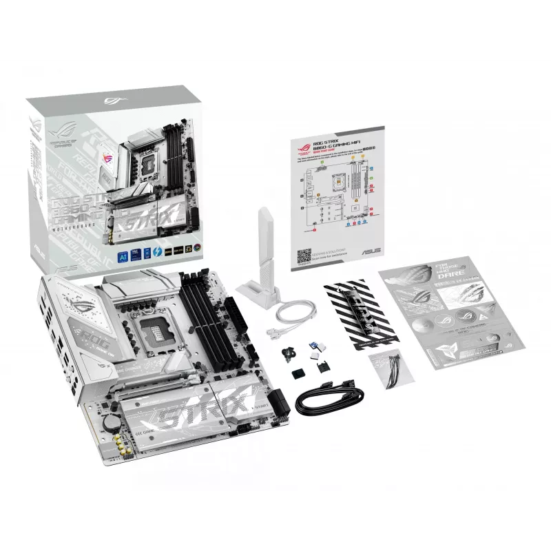 ASUS ROG STRIX B860-G GAMING WIFI Intel B860 LGA 1851 (Socket V1) micro ATX pagrindinė plokštė