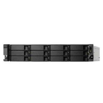 QNAP - TL-R1200C-RP - Festplatten-Array - 12 Schächte (SATA-600) USB 3.2 Gen 2 (extern) Rack einbaufähig 2U