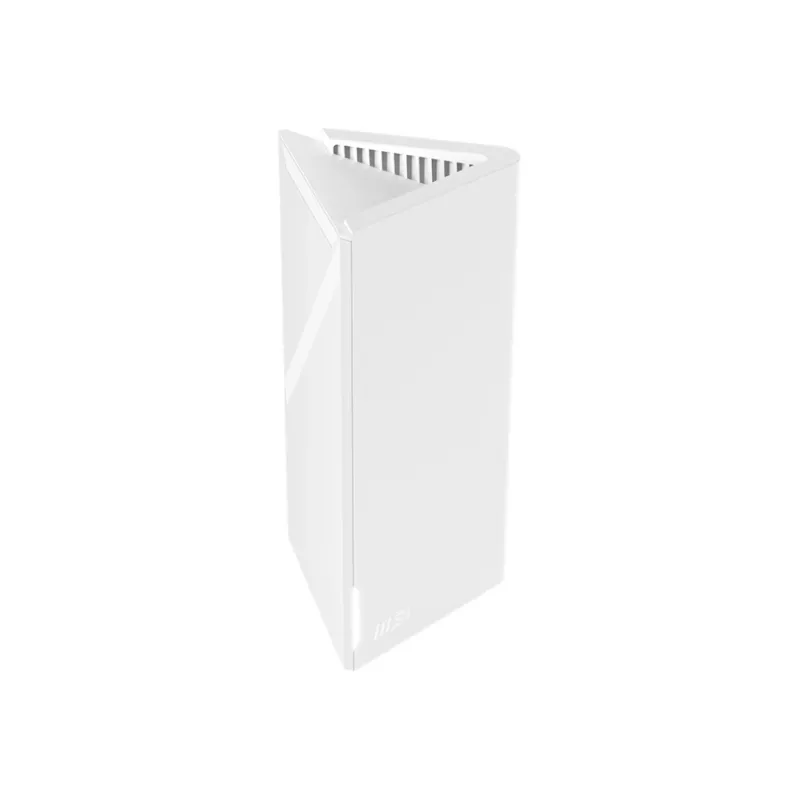 MSI Roamii BE Lite „Wi-Fi 7“ tinklo sistemos vienetas (1 vnt.), dviejų juostų (2,4 GHz / 5 GHz), baltas