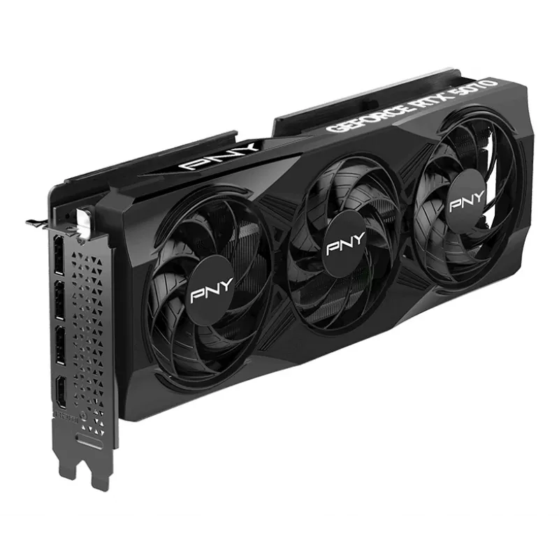 PNY GeForce RTX 5070 12GB Overclocked Triple Fan – 12GB GDDR7 – DisplayPort 2.1b / HDMI 2.1b