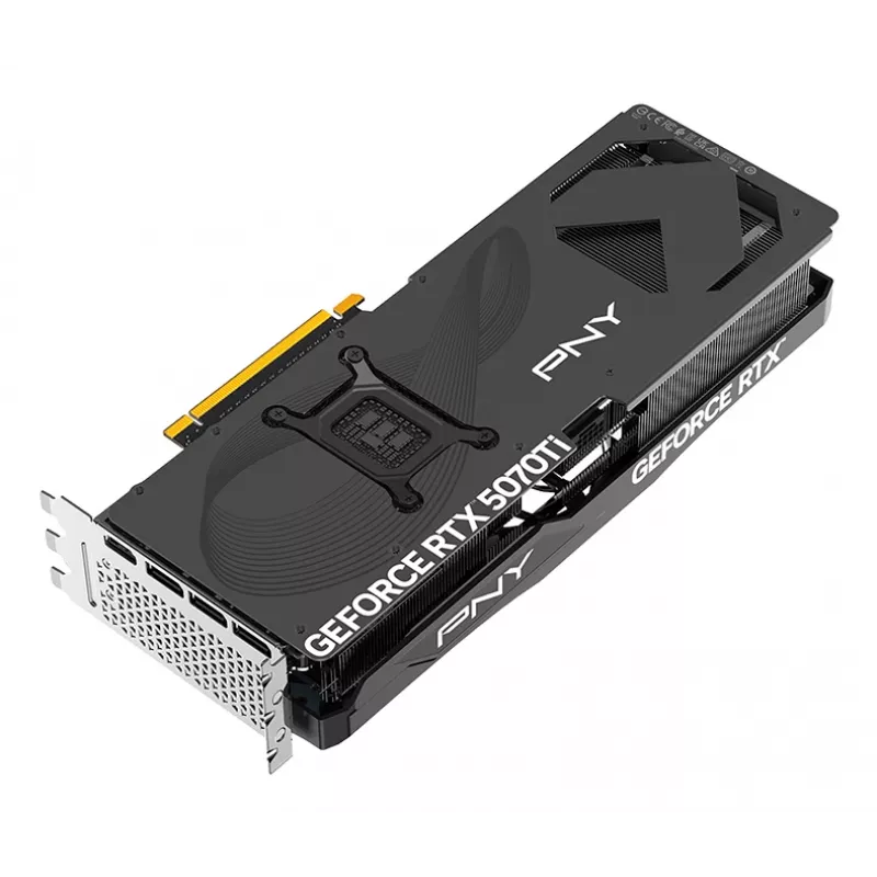 PNY GeForce RTX 5070 Ti 16GB OC Triple Fan vaizdo plokštė - 16GB GDDR7 - DisplayPort 2.1b / HDMI 2.1b