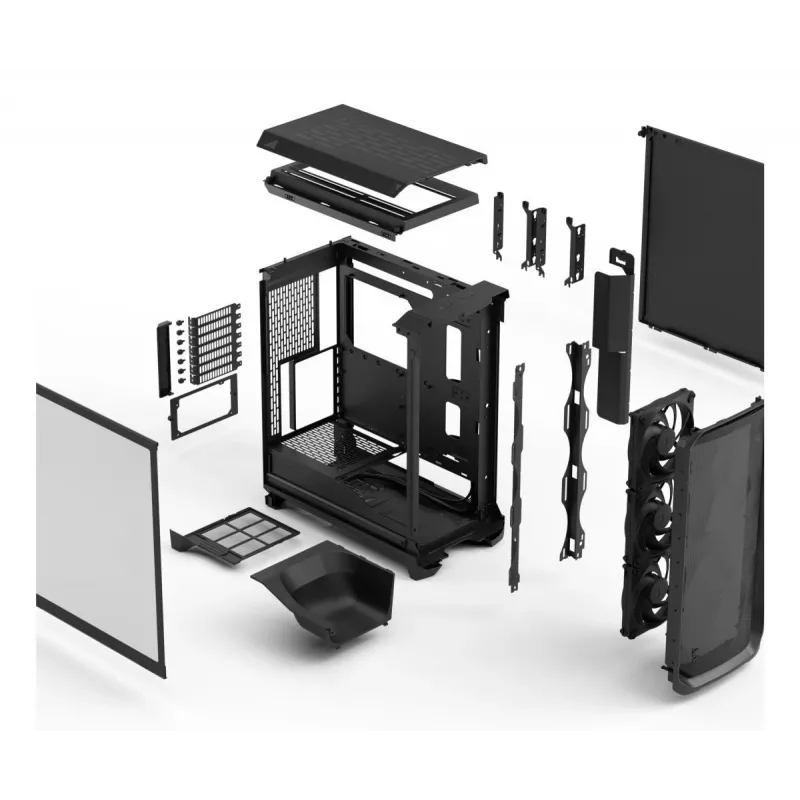 PC korpusas Fractal Design Meshify 3 Black TG Light Tint ATX