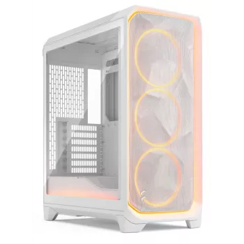 FRACTAL DESIGN Meshify 3 Ambience Pro RGB Baltas Tg Skaidrus Tamsintas