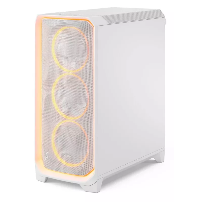FRACTAL DESIGN Meshify 3 Ambience Pro RGB Baltas Tg Skaidrus Tamsintas