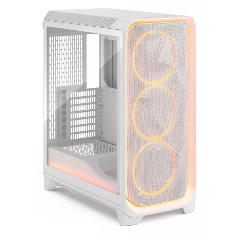 FRACTAL DESIGN Meshify 3 Ambience Pro RGB Baltas Tg Skaidrus Tamsintas