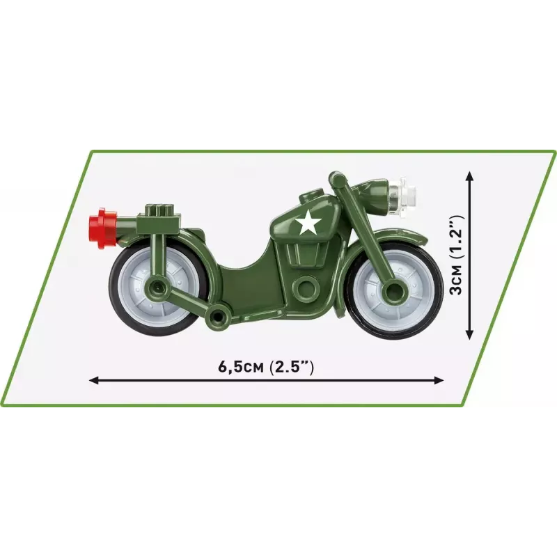 Konstrukcinis rinkinys Cobi Blocks valdymo bokštas 664 detalės modelis COBI-3125
