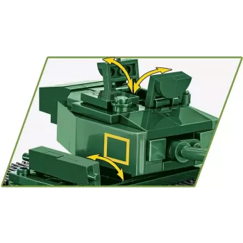 Cobi Blokeliai Mark IV Churchill statybinis rinkinys, 668 dalių (COBI-3128)