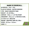 Cobi Blokeliai Mark IV Churchill statybinis rinkinys, 668 dalių (COBI-3128)