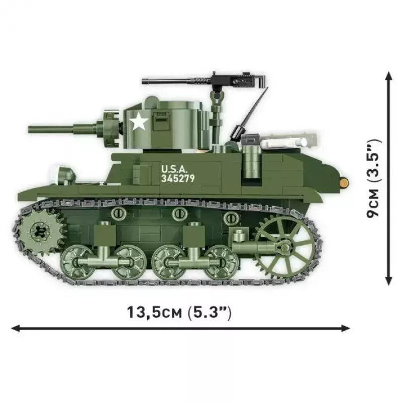COBI M3 Stuart konstruktorius, 511 detalių