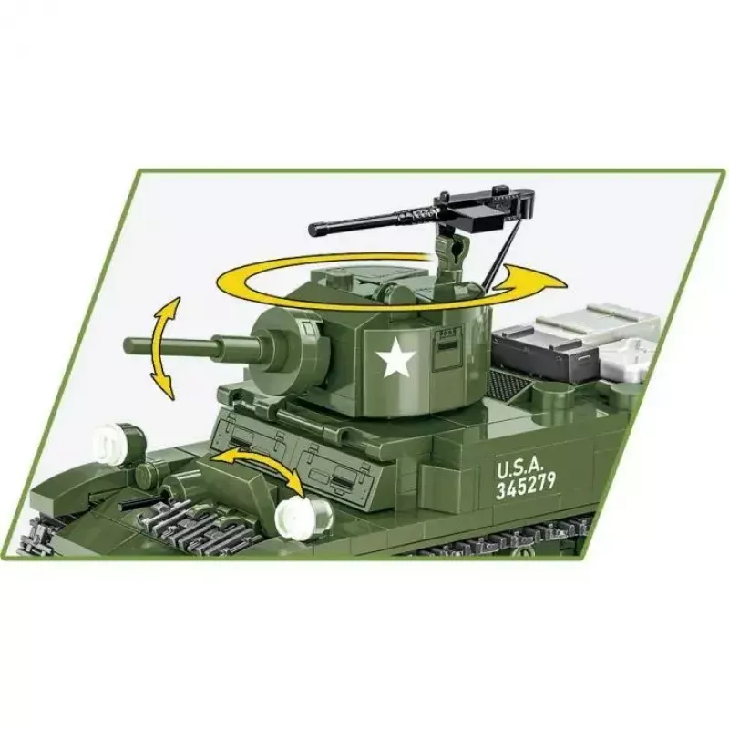 COBI M3 Stuart konstruktorius, 511 detalių