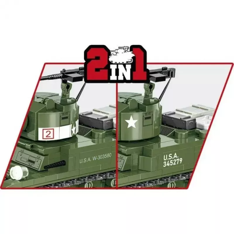 COBI M3 Stuart konstruktorius, 511 detalių