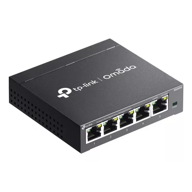 Valdomas jungiklis TP-Link Omada ES205G 5 prievadų Gigabit Ethernet