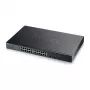 Zyxel XGS1935-28-EU0101F tinklo jungiklis, valdomas L2+/L3 Gigabit Ethernet (10/100/1000), 1U, juodas