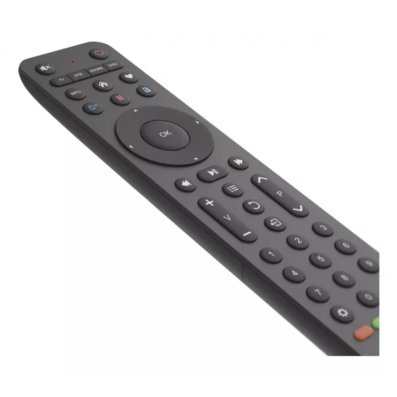 Hama 00221053 universalus nuotolinio valdymo pultas TV, IR belaidis, 43 mygtukai, juodas
